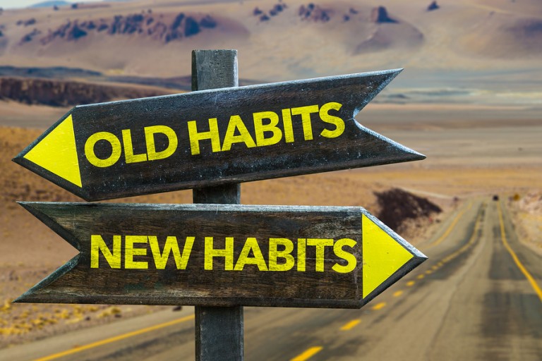 bigstock-Old-Habits-New-Habits-signpo-109667729